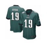 Men's Nike Philadelphia Eagles #19 Chris Givens Game Midnight Green Team Color NFL Jersey