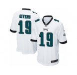 Men's Nike Philadelphia Eagles #19 Chris Givens Game White NFL Jersey