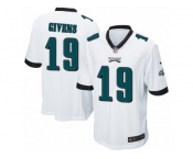 Men's Nike Philadelphia Eagles #19 Chris Givens Game White NFL Jersey