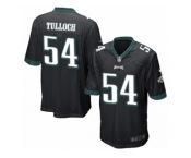 Men's Nike Philadelphia Eagles #54 Stephen Tulloch Game Black Alternate NFL Jersey