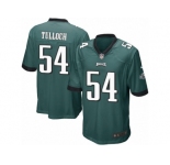 Men's Nike Philadelphia Eagles #54 Stephen Tulloch Game Midnight Green Team Color NFL Jersey
