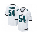 Men's Nike Philadelphia Eagles #54 Stephen Tulloch Game White NFL Jersey