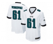 Men's Nike Philadelphia Eagles #61 Stefen Wisniewski Game White NFL Jersey
