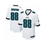 Men's Nike Philadelphia Eagles #88 Trey Burton Game White NFL Jersey