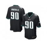 Men's Nike Philadelphia Eagles #90 Marcus Smith II Game Black Alternate NFL Jersey