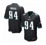 Men's Nike Philadelphia Eagles #94 Haloti Ngata Game Black Alternate NFL Jersey