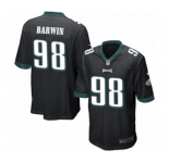 Men's Nike Philadelphia Eagles #98 Connor Barwin Game Black Alternate NFL Jersey