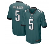 Men's Philadelphia Eagles #5 McNABB Game Green Football Jersey