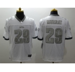 Nike Philadelphia Eagles #29 DeMarco Murray Platinum White Jerseys[Game]