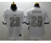 Nike Philadelphia Eagles #29 DeMarco Murray Platinum White Jerseys[Game]