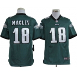nike nfl jerseys philadelphia eagles #18 jeremy maclin green[game]
