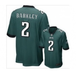 nike nfl jerseys philadelphia eagles #2 barkley green[game]