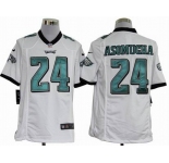 nike nfl jerseys philadelphia eagles #24 asomugha white[game]