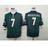nike nfl jerseys philadelphia eagles #7 bradford green[game][bradford]