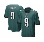 nike nfl jerseys philadelphia eagles #9 foles green[game]