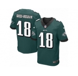 Men's Nike Philadelphia Eagles #18 Dorial Green-Beckham Elite Midnight Green Team Color NFL Jersey