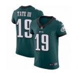 Men's Nike Philadelphia Eagles #19 Golden Tate III Midnight Green Team Color Vapor Untouchable Elite Player NFL Jersey