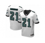 Men's Nike Philadelphia Eagles #21 Patrick Robinson Elite White NFL Jersey