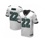 Men's Nike Philadelphia Eagles #22 Sidney Jones Elite White NFL Jersey