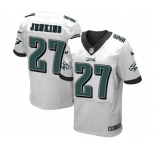 Men's Nike Philadelphia Eagles #27 Malcolm Jenkins Elite White NFL Jersey