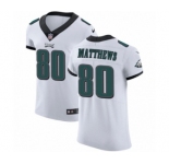 Men's Nike Philadelphia Eagles #80 Jordan Matthews White Vapor Untouchable Elite Player NFL Jersey