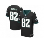 Men's Nike Philadelphia Eagles #82 Rueben Randle Elite Black Alternate NFL Jersey