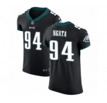 Men's Nike Philadelphia Eagles #94 Haloti Ngata Black Vapor Untouchable Elite Player NFL Jersey