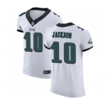 Men's Philadelphia Eagles #10 DeSean Jackson White Vapor Untouchable Elite Player Football Jersey
