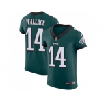 Nike Philadelphia Eagles #14 Mike Wallace Midnight Green Team Color Men Stitched NFL Vapor Untouchable Elite Jersey