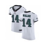 Nike Philadelphia Eagles #14 Mike Wallace White Men Stitched NFL Vapor Untouchable Elite Jersey