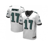 Nike Philadelphia Eagles #17 Alshon Jeffery White Men's Stitched NFL New Elite Jersey