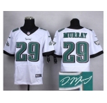 nike jerseys philadelphia eagles #29 demarco murray white[Elite][signature]
