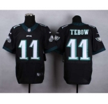 nike nfl jerseys philadelphia eagles #11 tebow black[Elite]