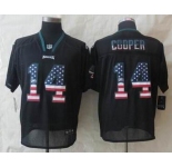 nike nfl jerseys philadelphia eagles #14 cooper black[Elite USA flag fashion]