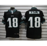 nike nfl jerseys philadelphia eagles #18 jeremy maclin black[Elite]