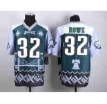 nike nfl jerseys philadelphia eagles #32 rowe noble fashion[2015 Elite]