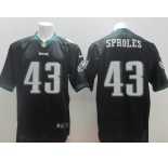 nike nfl jerseys philadelphia eagles #43 sproles black[Elite]