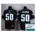 nike nfl jerseys philadelphia eagles #50 kiko alonso black [elite][signature]