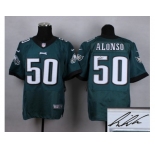 nike nfl jerseys philadelphia eagles #50 kiko alonso green[elite][signature]