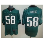nike nfl jerseys philadelphia eagles #58 cole green[Elite]