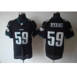 nike nfl jerseys philadelphia eagles #59 ryans black[Elite]