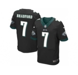 nike nfl jerseys philadelphia eagles #7 bradford black[Elite][bradford]