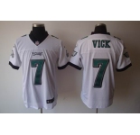 nike nfl jerseys philadelphia eagles #7 vick white[elite]