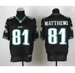 nike nfl jerseys philadelphia eagles #81 matthews black[Elite]