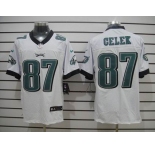 nike nfl jerseys philadelphia eagles #87 brent celek white[Elite]