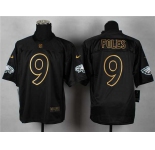 nike nfl jerseys philadelphia eagles #9 foles black[Elite gold lettering fashion]