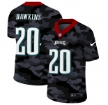 Men New Nike Philadelphia Eagles #20 Dawklns 2020 Nike Camo Salute to Service Limited