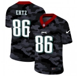 Men New Nike Philadelphia Eagles #86 Ertz 2020 Nike Camo Salute to Service Limited