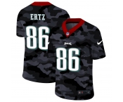 Men New Nike Philadelphia Eagles #86 Ertz 2020 Nike Camo Salute to Service Limited
