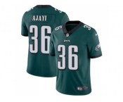Men Nike Philadelphia Eagles #36 Jay Ajayi Midnight Green Team Color Stitched NFL Vapor Untouchable Limited Jersey